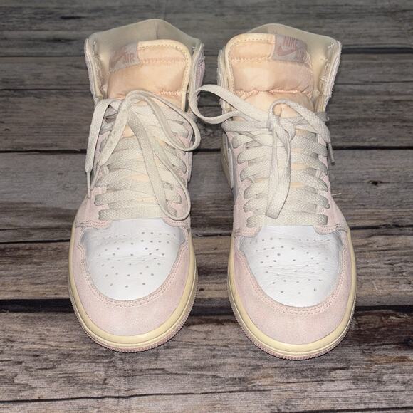 Size 9W/7.5M Jordan 1 Retro High OG Washed Pink (Women's) FD2596-600 - Picture 2 of 9